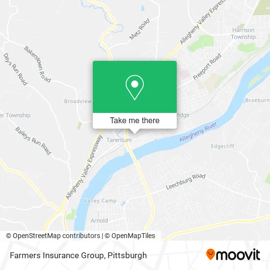 Farmers Insurance Group map