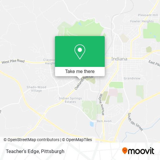 Mapa de Teacher's Edge