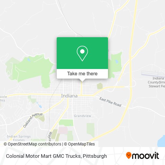 Mapa de Colonial Motor Mart GMC Trucks