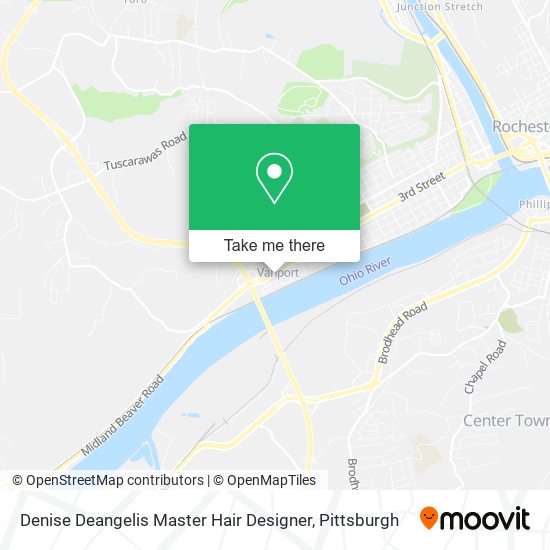Denise Deangelis Master Hair Designer map