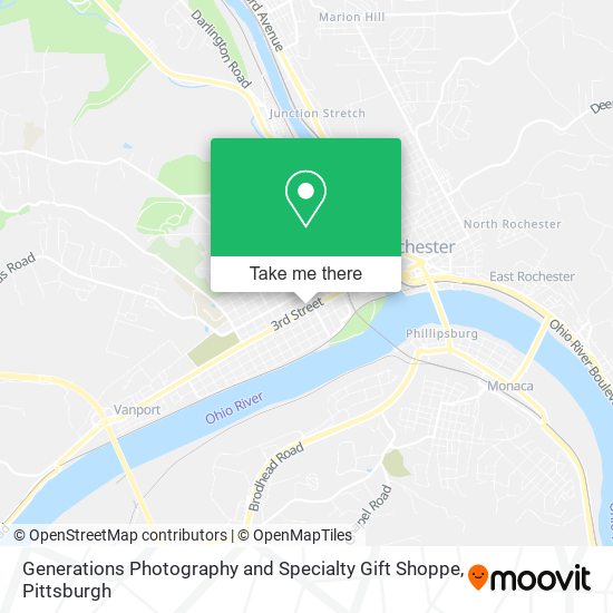 Generations Photography and Specialty Gift Shoppe map
