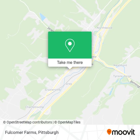 Fulcomer Farms map