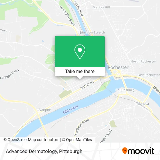 Advanced Dermatology map