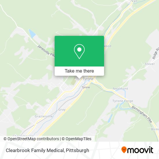 Clearbrook Family Medical map