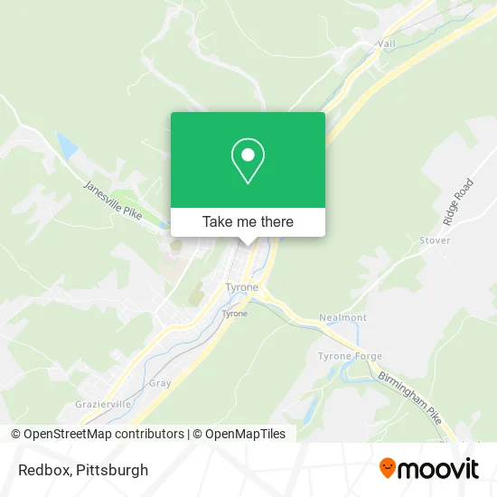 Redbox map