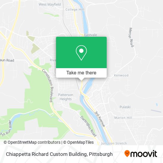 Mapa de Chiappetta Richard Custom Building