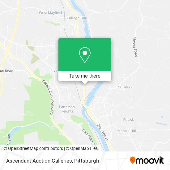 Ascendant Auction Galleries map