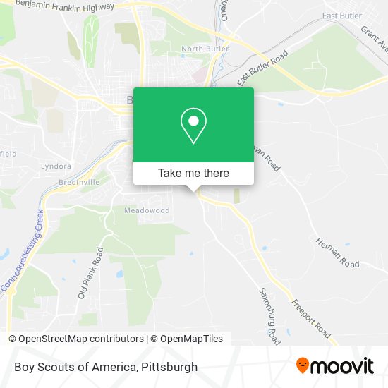 Boy Scouts of America map