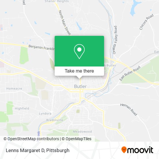 Lenns Margaret D map