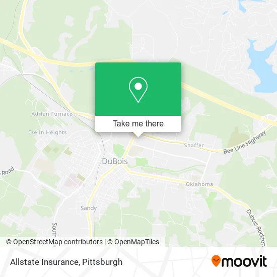 Allstate Insurance map
