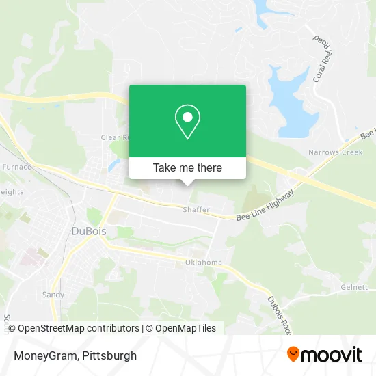 MoneyGram map