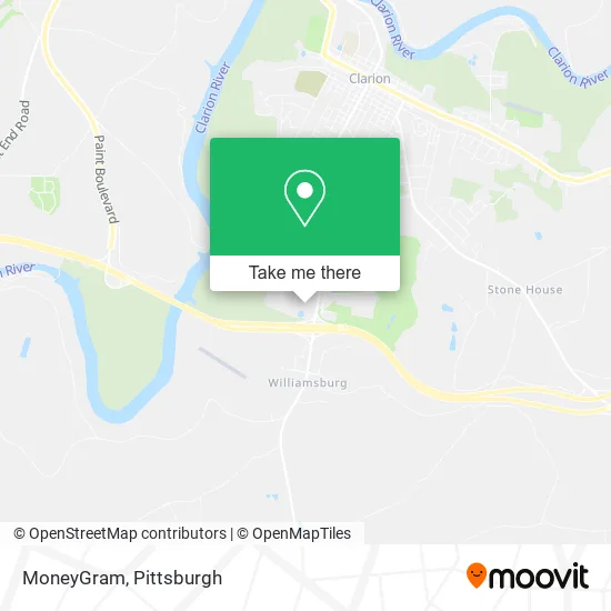 MoneyGram map