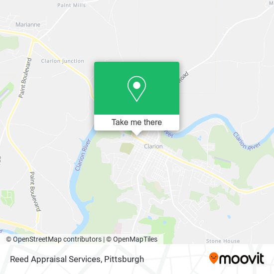 Mapa de Reed Appraisal Services