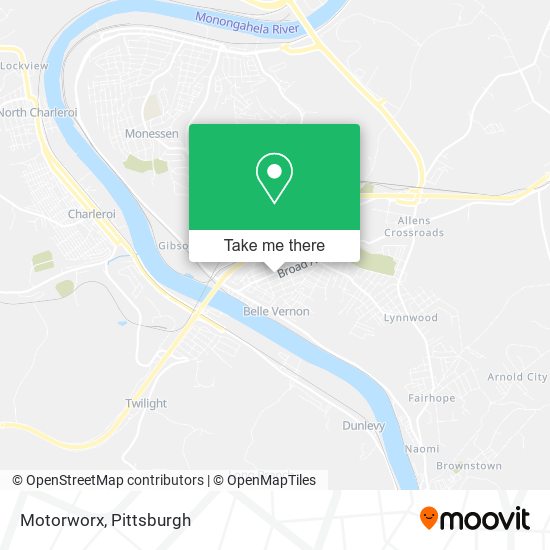 Mapa de Motorworx
