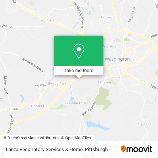 Lanza Respiratory Services & Home map