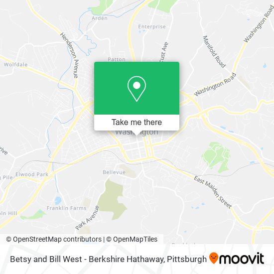Mapa de Betsy and Bill West - Berkshire Hathaway