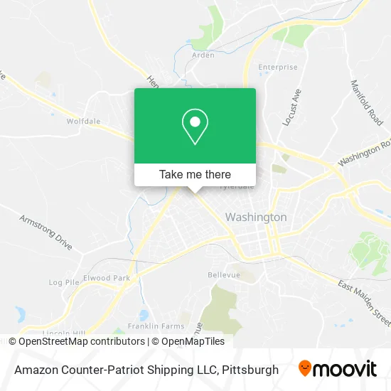 Amazon Counter-Patriot Shipping LLC map
