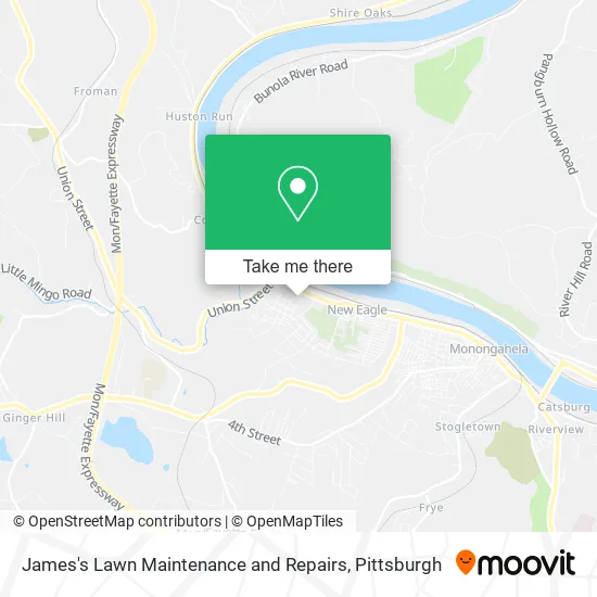 James's Lawn Maintenance and Repairs map