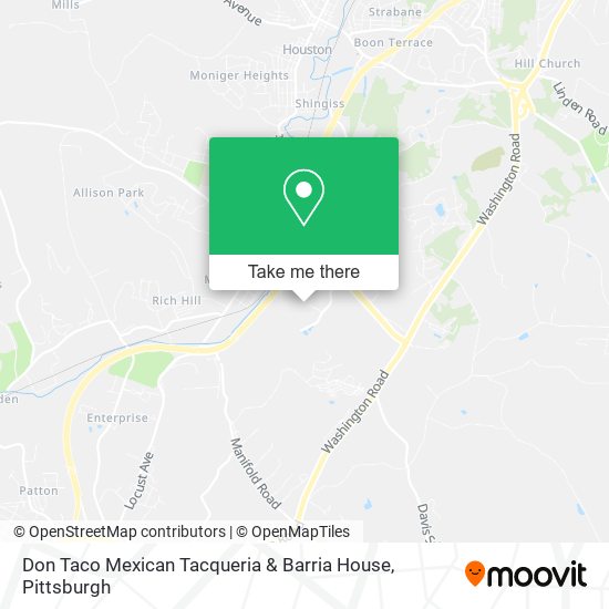 Don Taco Mexican Tacqueria & Barria House map