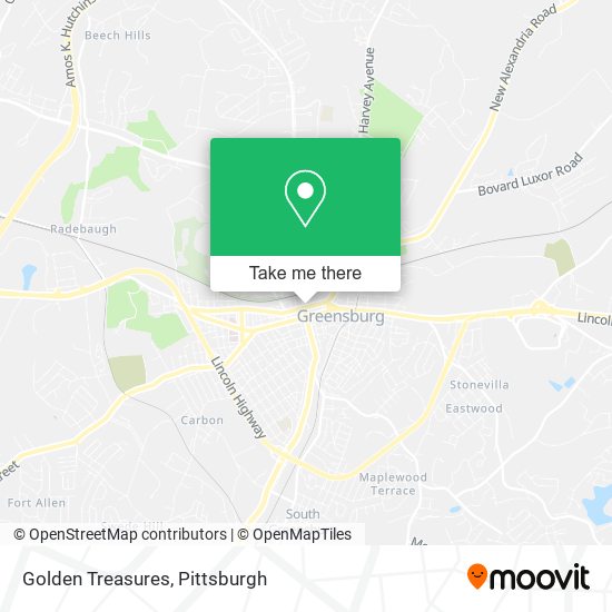 Mapa de Golden Treasures