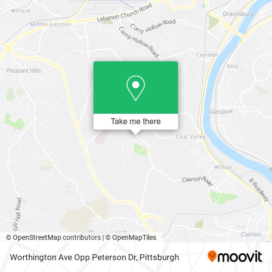Mapa de Worthington Ave Opp Peterson Dr
