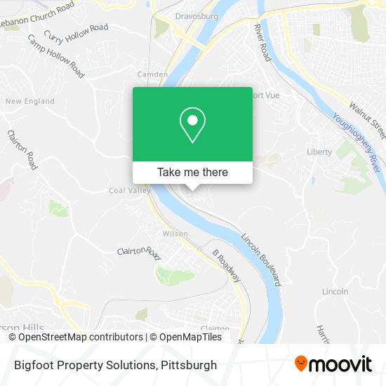 Mapa de Bigfoot Property Solutions