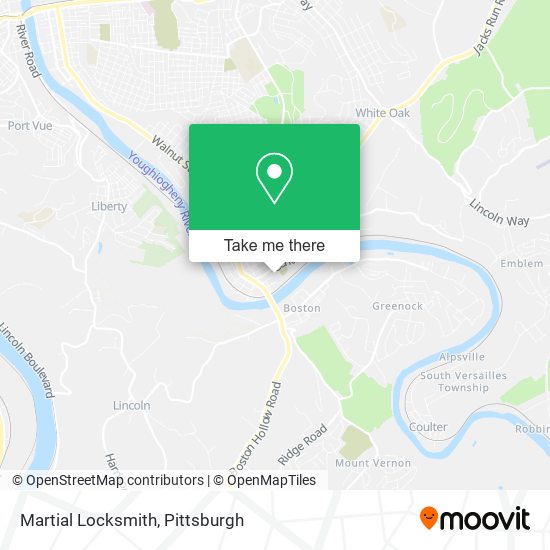Martial Locksmith map