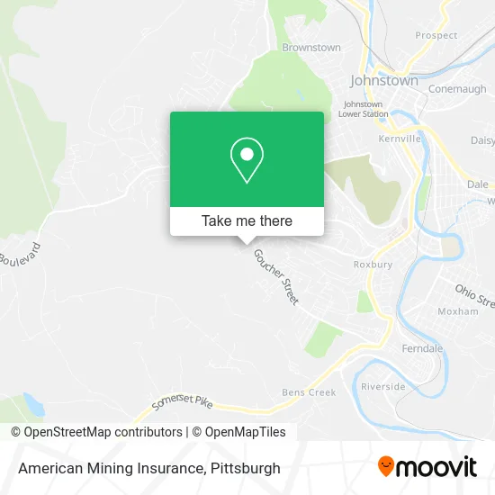 American Mining Insurance map