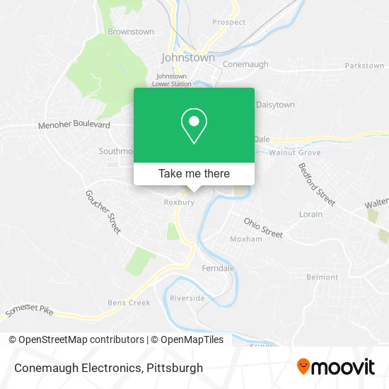 Conemaugh Electronics map
