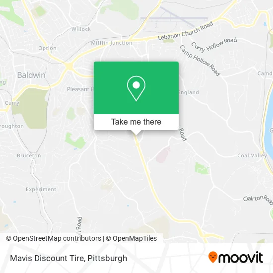 Mavis Discount Tire map