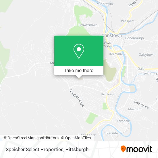 Speicher Select Properties map