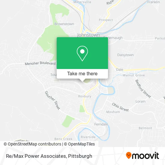 Re/Max Power Associates map