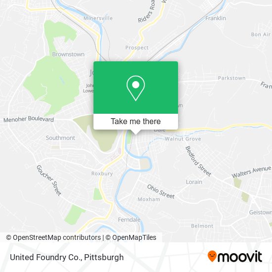 United Foundry Co. map