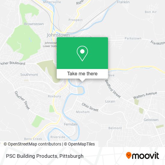 Mapa de PSC Building Products
