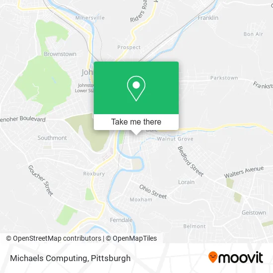 Michaels Computing map
