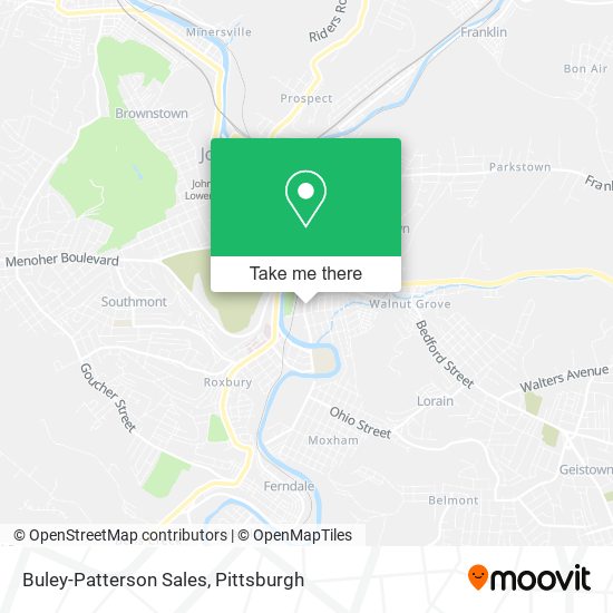 Buley-Patterson Sales map