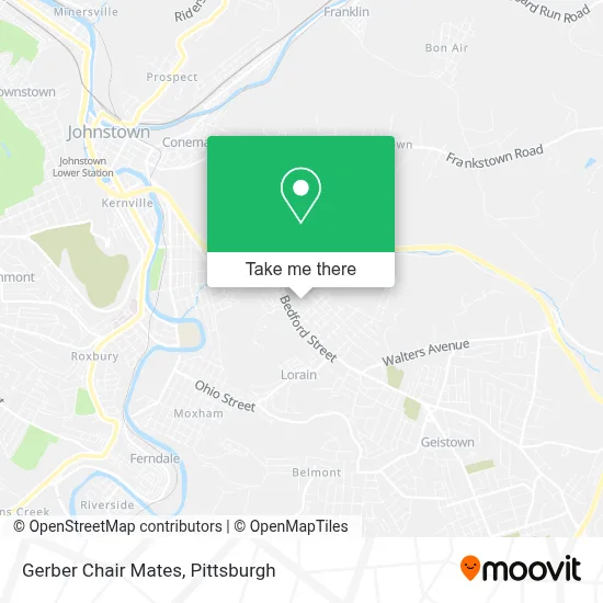 Gerber Chair Mates map