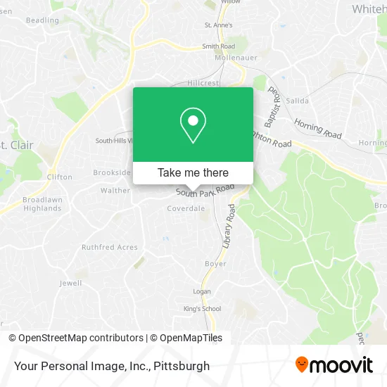 Your Personal Image, Inc. map