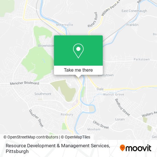 Resource Development & Management Services map