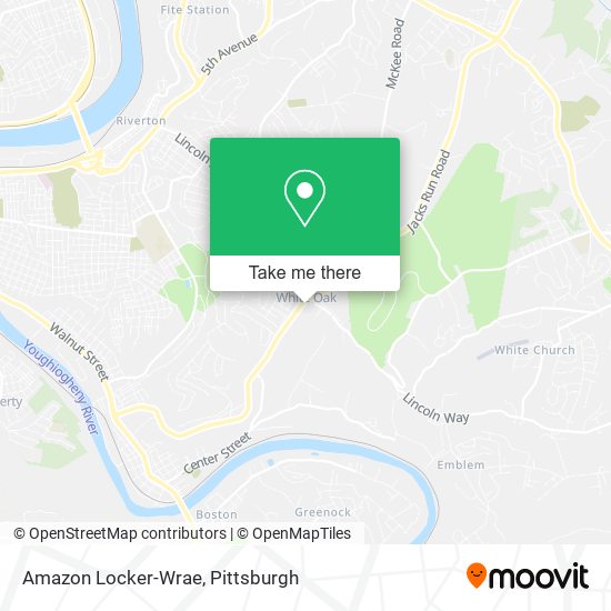 Amazon Locker-Wrae map