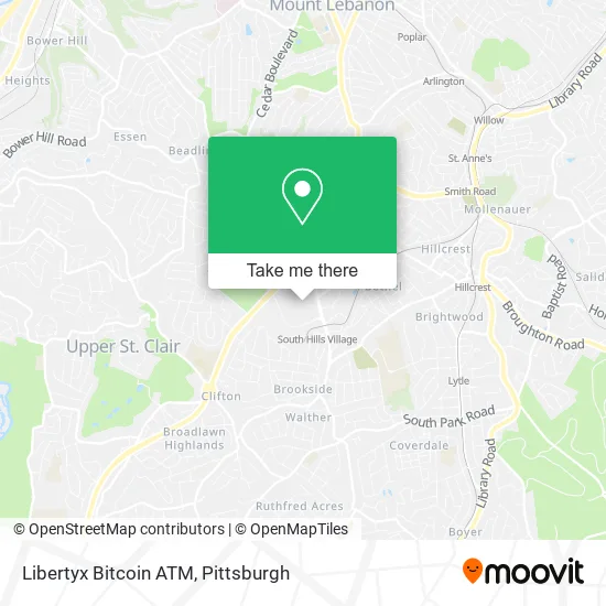 Libertyx Bitcoin ATM map