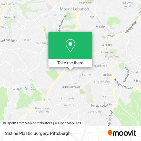 Sistine Plastic Surgery map