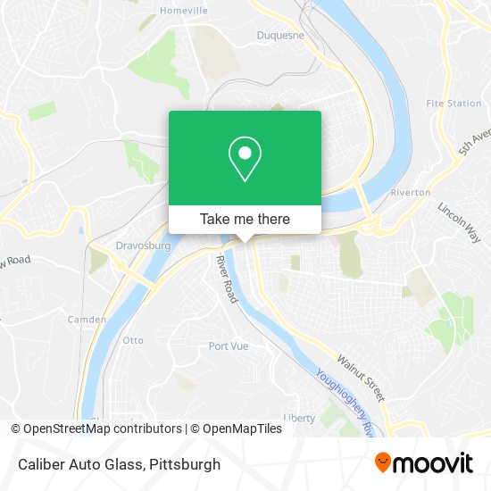 Mapa de Caliber Auto Glass