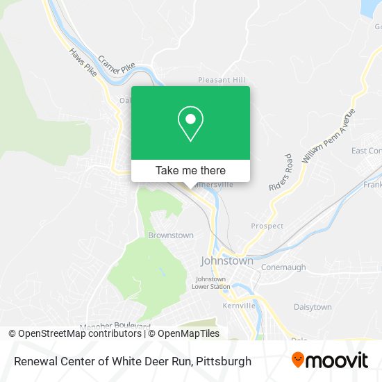 Renewal Center of White Deer Run map