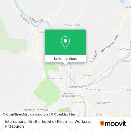 International Brotherhood of Electrical Workers map