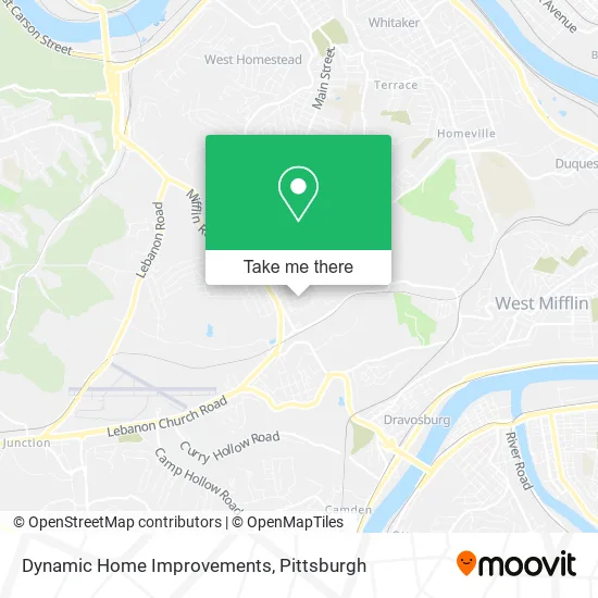 Dynamic Home Improvements map