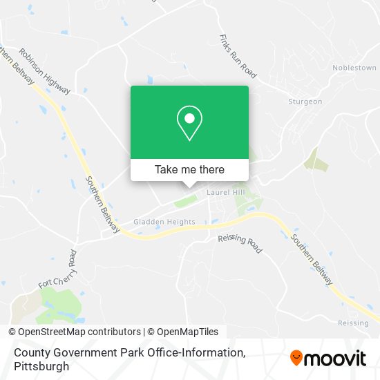 County Government Park Office-Information map