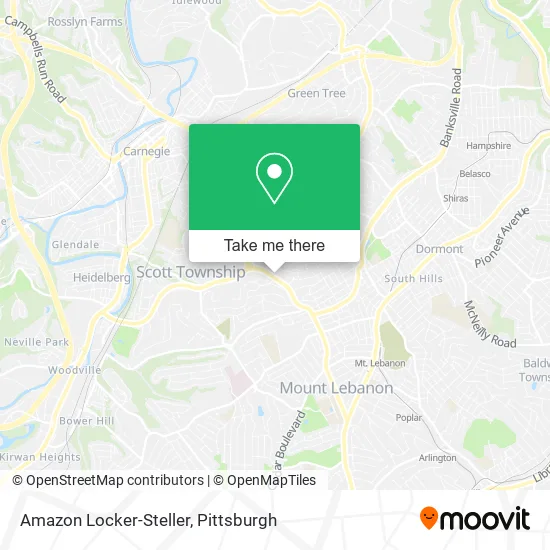 Amazon Locker-Steller map