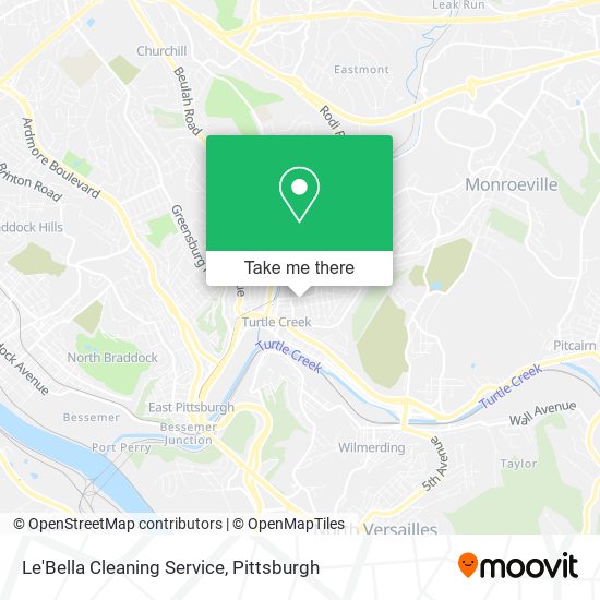 Mapa de Le'Bella Cleaning Service