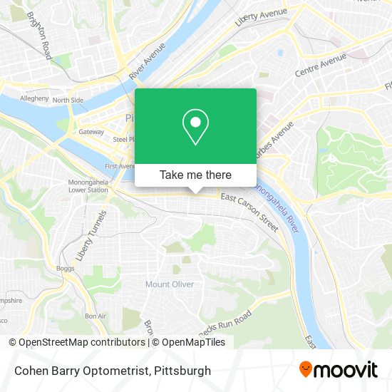 Mapa de Cohen Barry Optometrist
